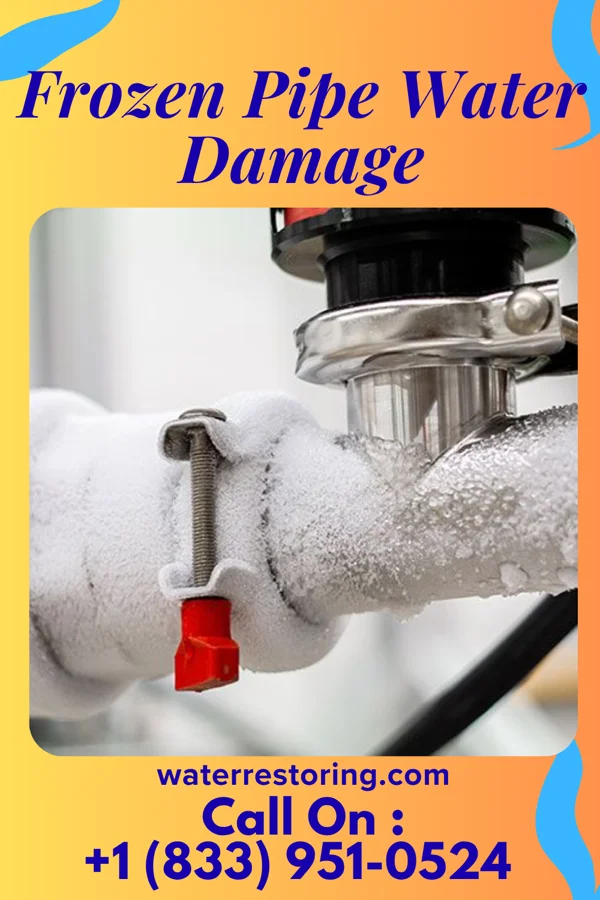 Frozen Pipe Water Damage in Portland, IA